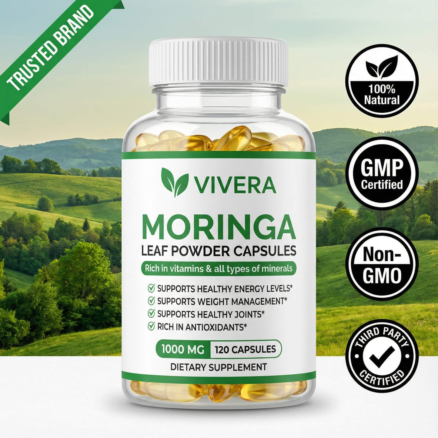 Moringa Leaf Capsules
