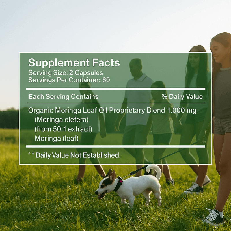 Moringa Leaf Capsules