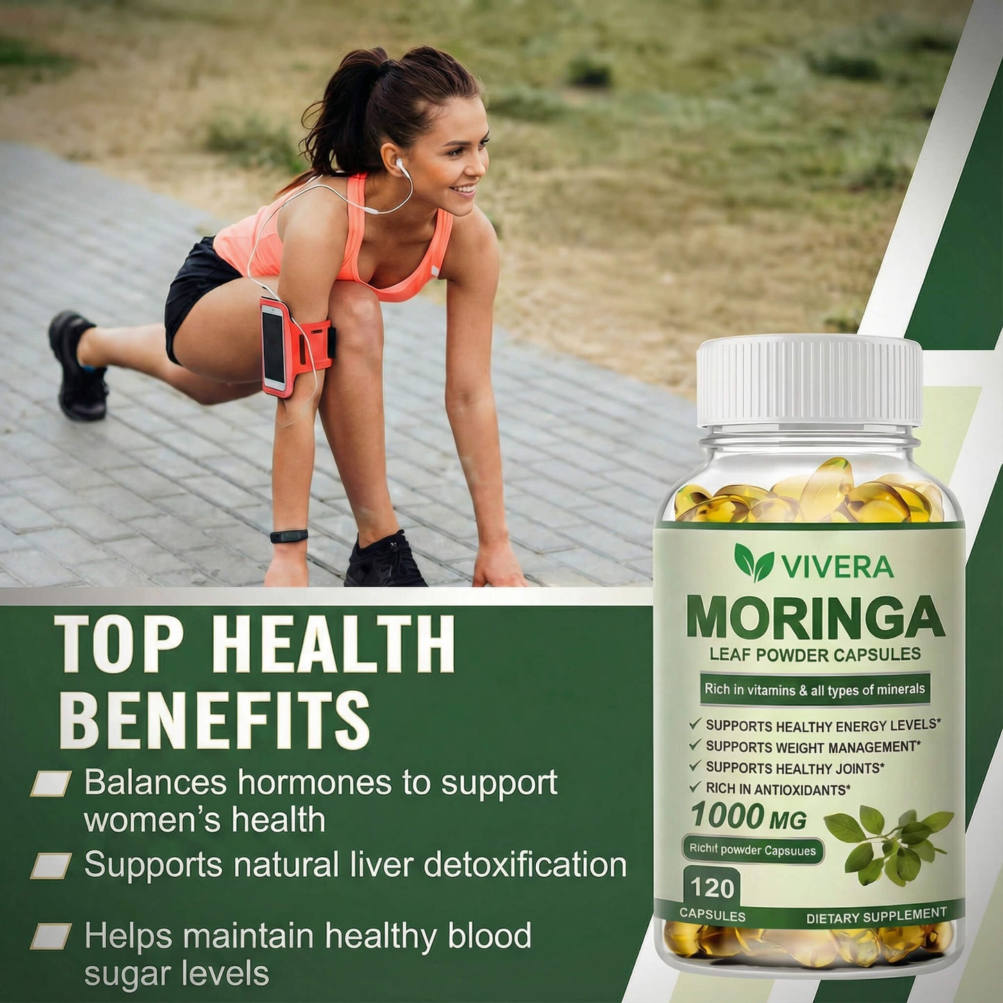 Moringa Leaf Capsules